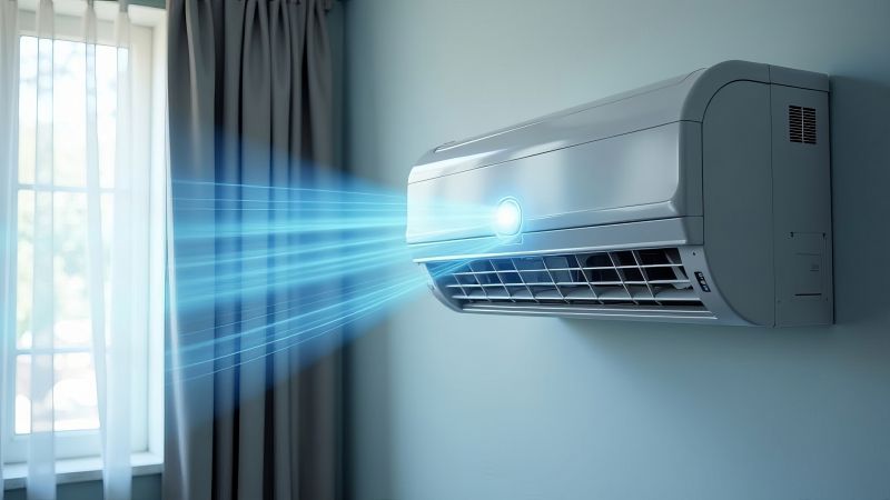 Ductless Ac Installation detail